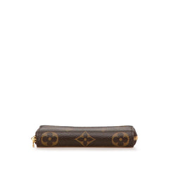 ルイ ヴィトン モノグラム ジッピー コイン パース コインケース 小銭入れ M60067 ブラウン PVC レザー レディース LOUIS VUITTON 【中古】