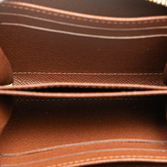ルイ ヴィトン モノグラム ジッピー コイン パース コインケース 小銭入れ M60067 ブラウン PVC レザー レディース LOUIS VUITTON 【中古】