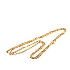 シャネル ヴィンテージ ココマーク ネックレス ゴールド メッキ レディース CHANEL 【中古】
