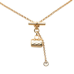 ルイ ヴィトン コリエ LV スピーディ ネックレス M00796 ゴールド メッキ レディース LOUIS VUITTON 【中古】