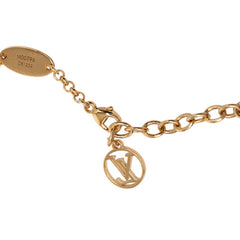 ルイ ヴィトン コリエ LV スピーディ ネックレス M00796 ゴールド メッキ レディース LOUIS VUITTON 【中古】