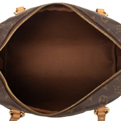 ルイ ヴィトン モノグラム モントグレイユGM ショルダーバッグ トートバッグ M95566 ブラウン PVC レザー レディース LOUIS VUITTON 【中古】