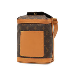 ルイ ヴィトン モノグラム ミルクボックス ショルダーバッグ M44877 ブラウン PVC レザー レディース LOUIS VUITTON 【中古】