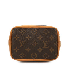 ルイ ヴィトン モノグラム ミルクボックス ショルダーバッグ M44877 ブラウン PVC レザー レディース LOUIS VUITTON 【中古】