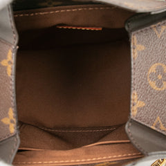 ルイ ヴィトン モノグラム ミルクボックス ショルダーバッグ M44877 ブラウン PVC レザー レディース LOUIS VUITTON 【中古】