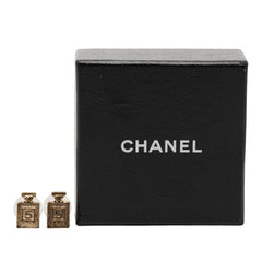 シャネル No.5 パフュームボトル スタッドピアス D20C ゴールド メッキ レディース CHANEL 【中古】