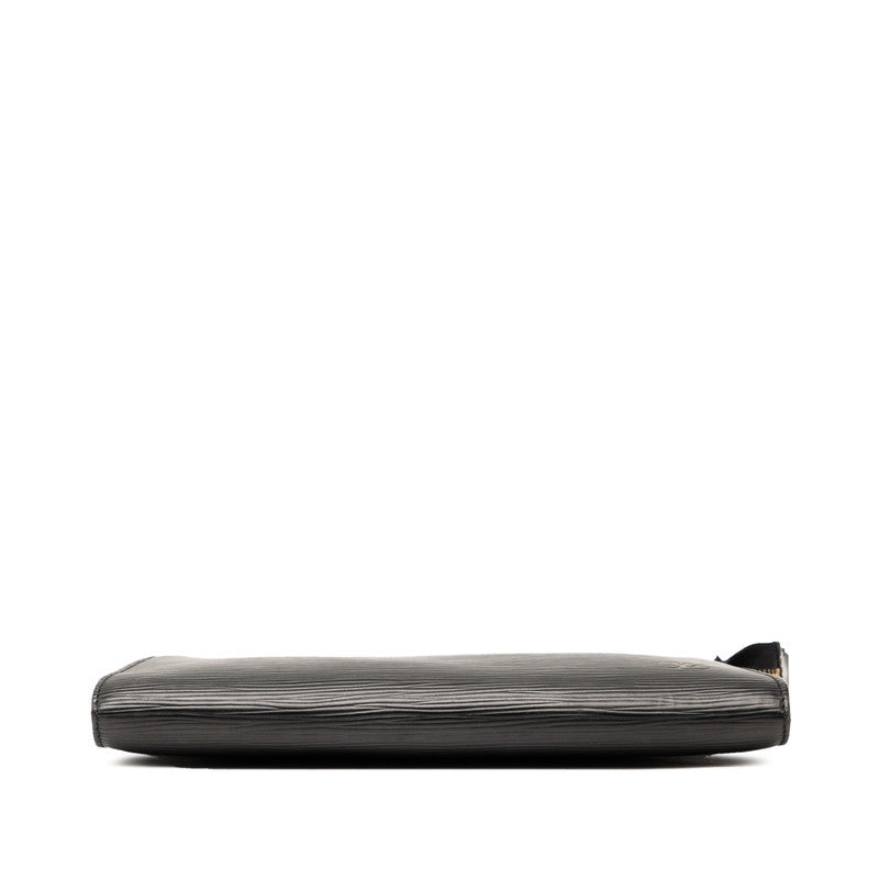 ルイ ヴィトン エピ ポシェット アクセソワール アクセサリーポーチ ハンドバッグ M52942 ノワール ブラック レザー レディース LOUIS VUITTON 【中古】