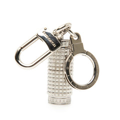 ルイ ヴィトン ポルトクレディジット キーホルダー バッグチャーム M66355 シルバー メタル レディース LOUIS VUITTON 【中古】