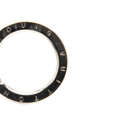 ルイ ヴィトン ポルトクレディジット キーホルダー バッグチャーム M66355 シルバー メタル レディース LOUIS VUITTON 【中古】