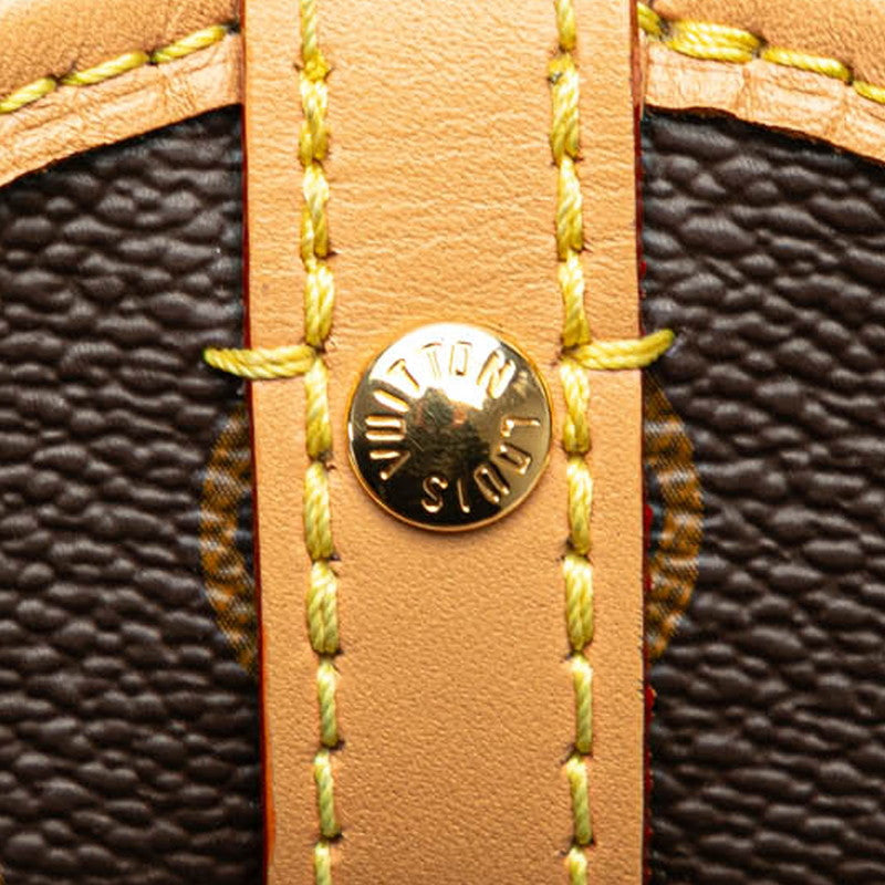 ルイ ヴィトン モノグラム フォールド ミー ポーチ ショルダーバッグ M80874 ブラウン PVC レザー レディース LOUIS VUITTON 【中古】