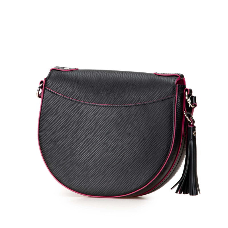 ルイ ヴィトン エピ サンクルー ショルダーバッグ M54156 ノワール ピンク レザー レディース LOUIS VUITTON 【中古】