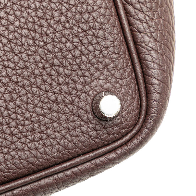エルメス ピコタンロックPM ハンドバッグ ハバナ ブラウン トリヨンクレマンス レディース HERMES 【中古】