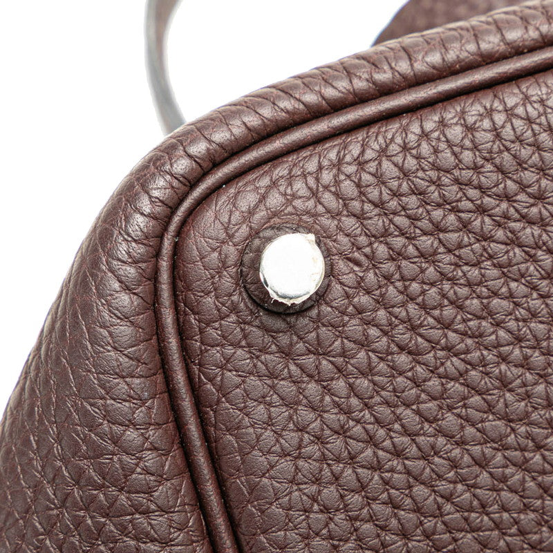 エルメス ピコタンロックPM ハンドバッグ ハバナ ブラウン トリヨンクレマンス レディース HERMES 【中古】