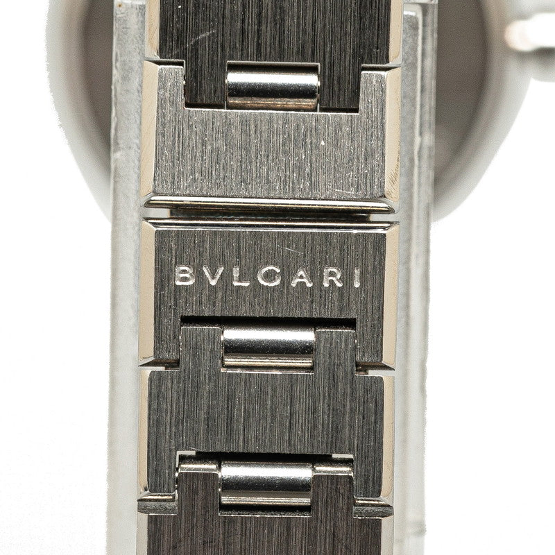 ブルガリ ブルガリブルガリ 腕時計 BB23SS クオーツ ブラック文字盤 ステンレススチール レディース BVLGARI 【中古】