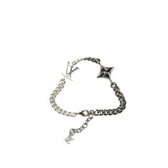 ルイ ヴィトン ブラスレ LVインスティンクト ブレスレット M00508 シルバー メタル レディース LOUIS VUITTON 【中古】