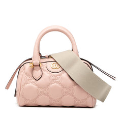 グッチ GGマトラッセ チェーン ショルダーバッグ 斜め掛け ハンドバッグ 3WAY 702251 ピンク レザー レディース GUCCI 【中古】