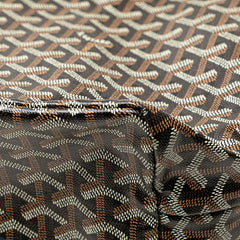 ゴヤール サンルイPM トートバッグ ブラウン ブラック PVC レザー レディース GOYARD 【中古】