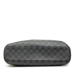 ルイ ヴィトン ダミエ グラフィット ミックMM 斜め掛け ショルダーバッグ N41106 ブラック PVC レザー メンズ LOUIS VUITTON 【中古】