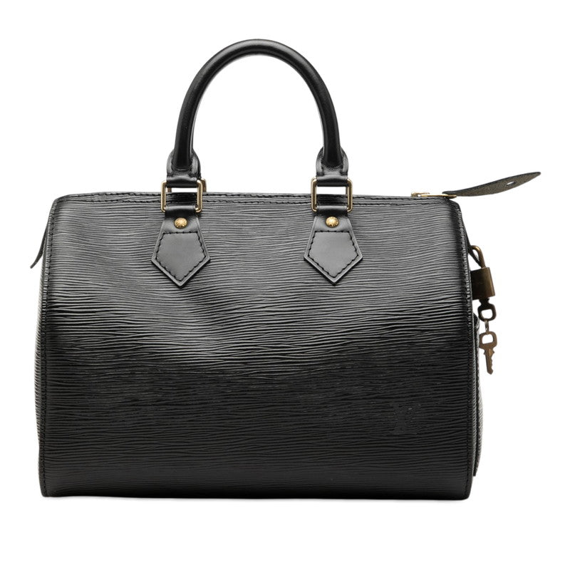 ルイ ヴィトン エピ スピーディ25 ミニボストンバッグ ハンドバッグ M59232 ノワール ブラック レザー レディース LOUIS VUITTON 【中古】