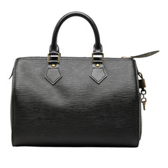 ルイ ヴィトン エピ スピーディ25 ミニボストンバッグ ハンドバッグ M59232 ノワール ブラック レザー レディース LOUIS VUITTON 【中古】