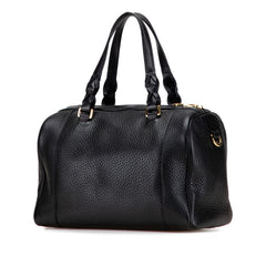 ロエベ アナグラム ショルダーバッグ ハンドバッグ 2WAY ブラック レザー レディース LOEWE 【中古】