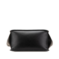 プラダ ハンドバッグ 1BA178 ブラック カーフレザー レディース PRADA 【中古】