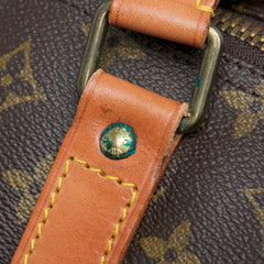 ルイ ヴィトン モノグラム キーポル60 ボストンバッグ トラベルバッグ M41422 ブラウン PVC レザー レディース LOUIS VUITTON 【中古】