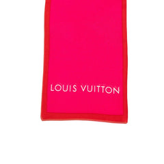 ルイ ヴィトン バンドー トランク スカーフ レッド ピンク シルク レディース LOUIS VUITTON 中古
