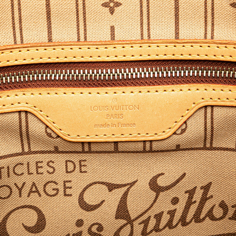 ルイ ヴィトン モノグラム ネヴァーフルPM ハンドバッグ トートバッグ M40155 ブラウン PVC レザー レディース LOUIS VUITTON 【中古】