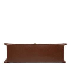 シャネル マトラッセ ココマーク チェーン ショルダーバッグ ブラウン キャビアスキン レディース CHANEL 【中古】