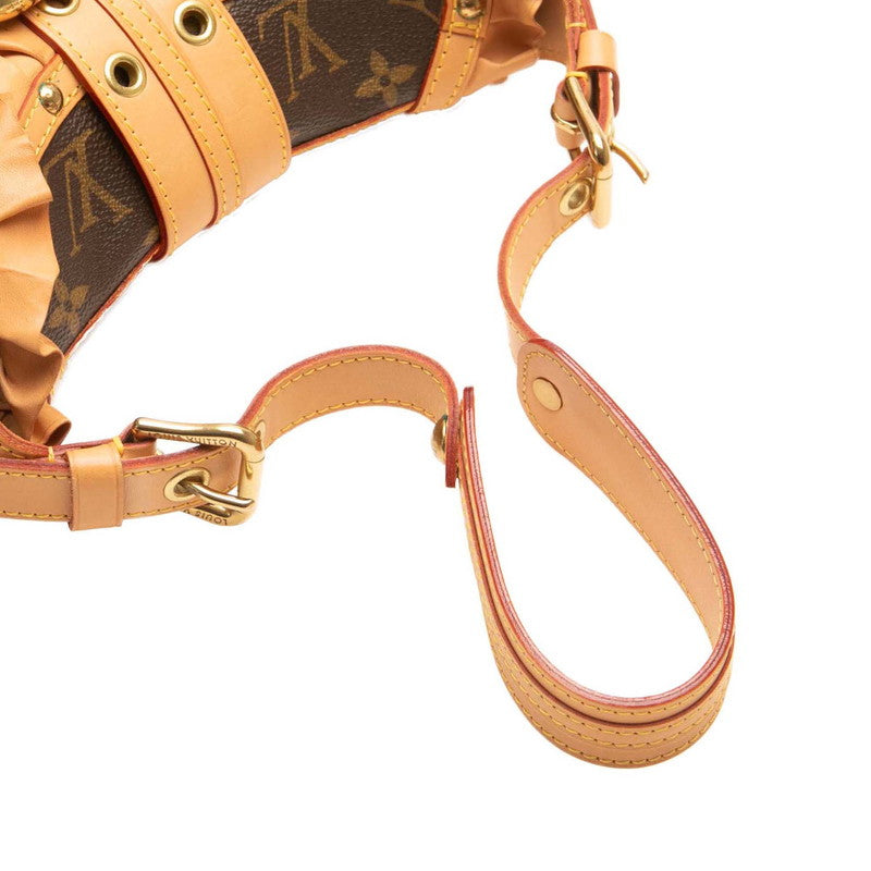 ルイ ヴィトン モノグラム レオノール ショルダーバッグ ハンドバッグ M92394 ブラウン PVC レザー レディース LOUIS VUITTON 【中古】