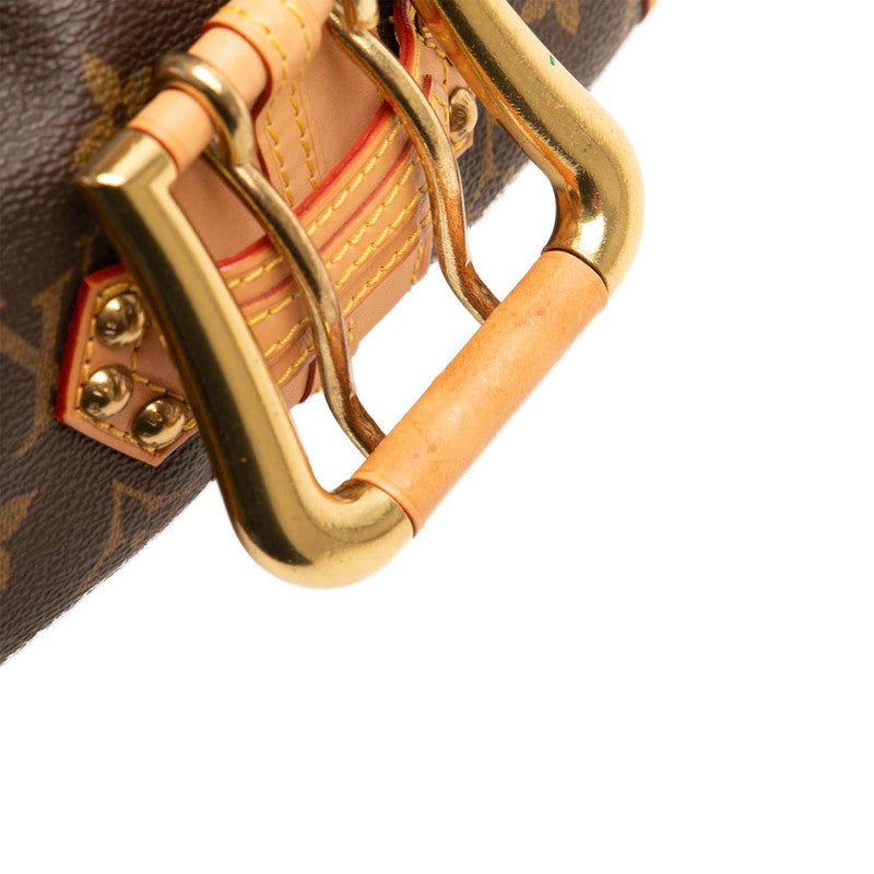 ルイ ヴィトン モノグラム レオノール ショルダーバッグ ハンドバッグ M92394 ブラウン PVC レザー レディース LOUIS VUITTON 【中古】