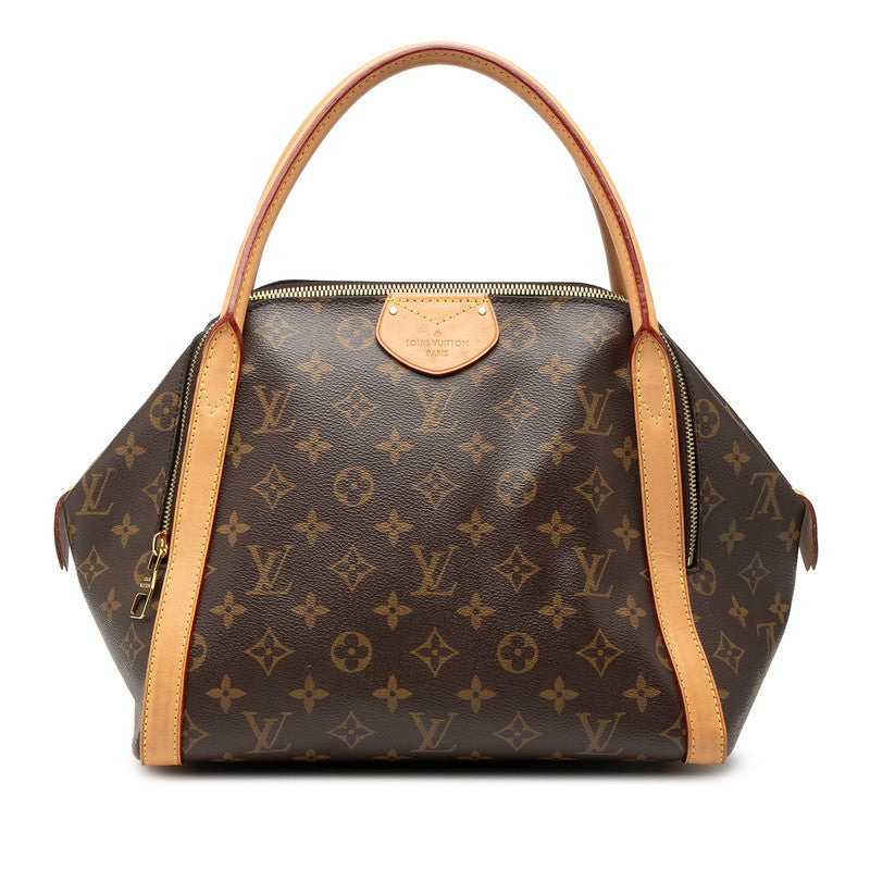 ルイ ヴィトン モノグラム マレMM ハンドバッグ M41070 ブラウン PVC レザー レディース LOUIS VUITTON 【中古】
