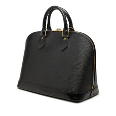 ルイ ヴィトン エピ アルマ ハンドバッグ ショルダーバッグ 2WAY M52142 ノワール ブラック レザー レディース LOUIS VUITTON 中古