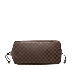 ルイ ヴィトン ダミエ ネヴァーフルGM トートバッグ ショルダー N51106 ブラウン PVC レザー レディース LOUIS VUITTON 【中古】
