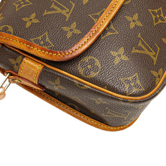 ルイ ヴィトン モノグラム ソローニュ 斜め掛け ショルダーバッグ M42250 ブラウン PVC レザー レディース LOUIS VUITTON 【中古】