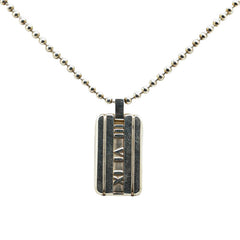 ティファニー アトラス プレート ネックレス SV925 シルバー レディース TIFFANY&Co. 【中古】