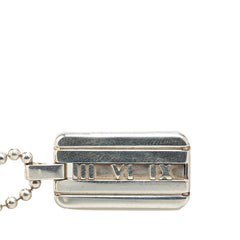 ティファニー アトラス プレート ネックレス SV925 シルバー レディース TIFFANY&Co. 【中古】