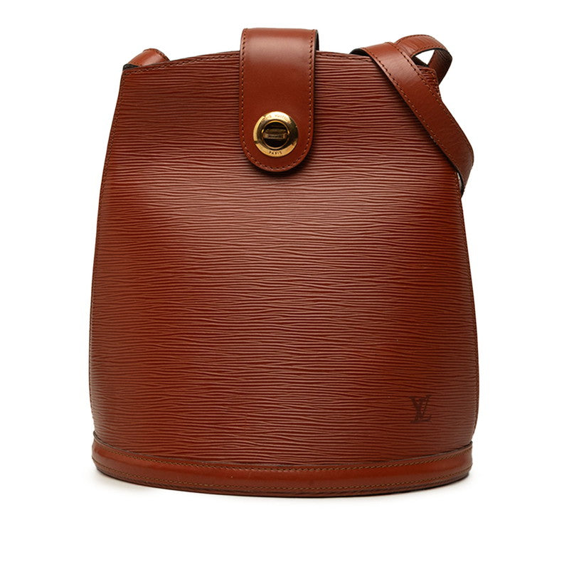 ルイ ヴィトン エピ クリュニー ショルダーバッグ M52253 ケニアブラウン レザー レディース LOUIS VUITTON 中古