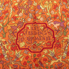 エルメス カレ90 Les Jardins d'Armenie アルメニアの楽園 スカーフ 大判 マルチカラー シルク レディース HERMES 【中古】