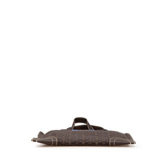 ルイ ヴィトン モノグラム ミニ イニシャル タンジェ トートバッグ M40023 ブラウン キャンバス レザー レディース LOUIS VUITTON 【中古】