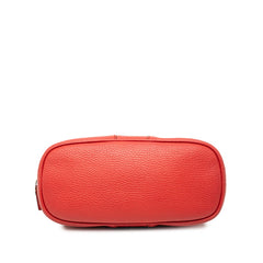 グッチ シェリーライン ハンドバッグ ショルダーバッグ 2WAY 341504 レッド マルチカラー レザー レディース GUCCI 【中古】