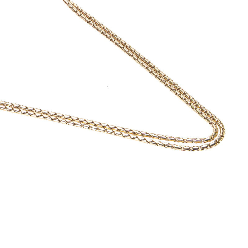 ブルガリ セルペンティ フォーエバー チェーン ショルダーバッグ ハンドバッグ ピンク レザー レディース BVLGARI 【中古】