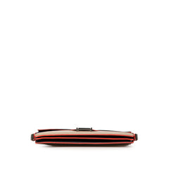 セリーヌ ダイヤモンドクラッチ トリコカラー ショルダーバッグ ブラック ベージュ グリーン レザー ハラコ スウェード レディース CELINE 【中古】