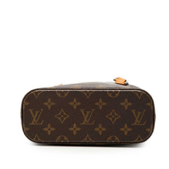 ルイ ヴィトン モノグラム ヴァヴァンPM ハンドバッグ M51172 ブラウン PVC レザー レディース LOUIS VUITTON 中古