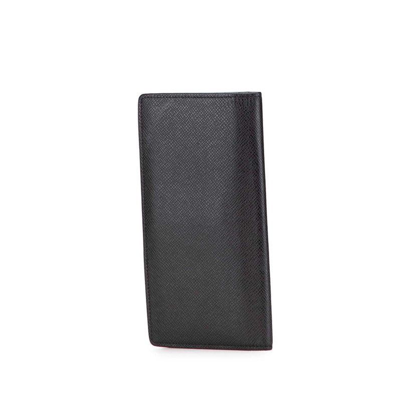 ルイ ヴィトン タイガ ポルトフォイユ ブラザ 長財布 M32572 アルドワーズ ブラック レザー メンズ LOUIS VUITTON 【中古】