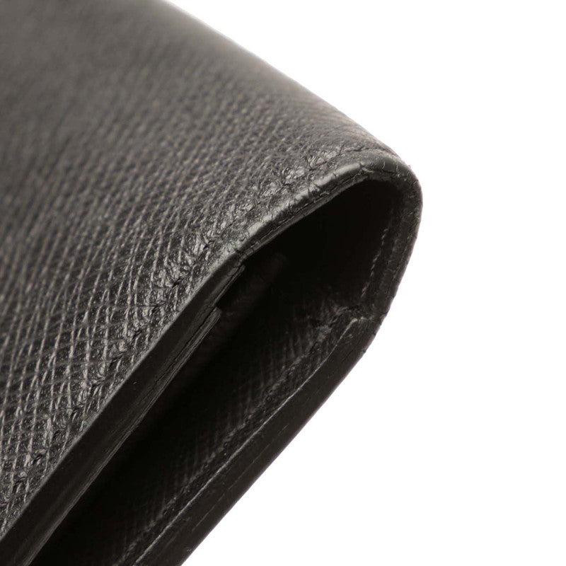 ルイ ヴィトン タイガ ポルトフォイユ ブラザ 長財布 M32572 アルドワーズ ブラック レザー メンズ LOUIS VUITTON 【中古】