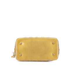 ルイ ヴィトン モノグラム ファッシネイション ロックイット ブークレット ハンドバッグ トートバッグ M40601 カーキグリーン系 パテントレザー レディース LOUIS VUITTON 【中古】