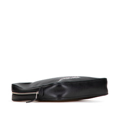 バレンシアガ トライアングル 三角 クラッチバッグ セカンドバッグ ポーチ 476976 ブラック レザー レディース BALENCIAGA 【中古】