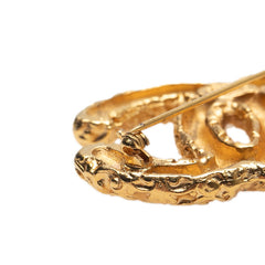 シャネル ヴィンテージ ヨウガン ココマーク ブローチ ゴールド メッキ レディース CHANEL 【中古】